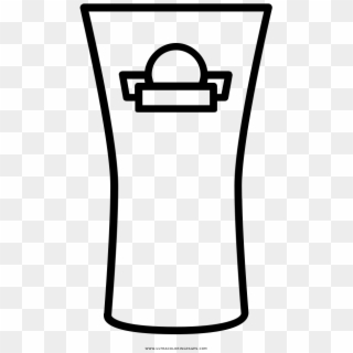 Beer Glass Coloring Page Clipart , Png Download, Transparent Png