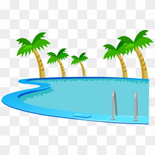 Image Transparent Stock Clipart Swimming Pool - Swimming Pool Vector Png, Png Download
