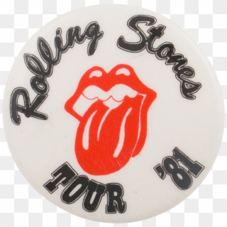 Rolling Stones Tour '81 - Label, HD Png Download