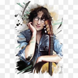 Click And Drag To Re-position The Image, If Desired - John Lennon, HD Png Download