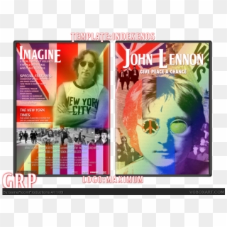 Give Peace A Chance Box Art Cover - John Lennon New York City, HD Png Download