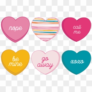 Candy Heart Illustrations , Png Download - Heart, Transparent Png