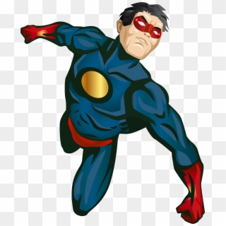 Hero Clipart Generic Superhero - Cartoon, HD Png Download