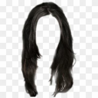 #hair #hairblack #black #wig #peruca #lace - Lace Wig, HD Png Download