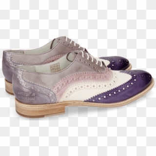 Oxford Shoes Amelie 10 Vegas Violet White Light Purple - Sneakers, HD Png Download