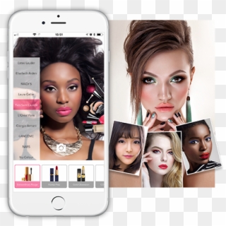 Ar Makeup Try Out - Collage, HD Png Download