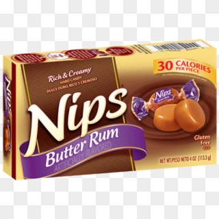 Nestle Nips Butter Rum - Chocolate, HD Png Download