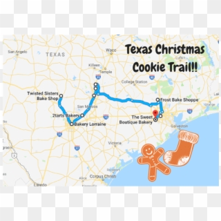 Texas' Christmas Cookie Trail Is The New Holiday Tradition - Atlas, HD Png Download