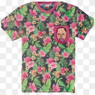 Transparent Earl Floral Hoodie Allen, Future Clothes, - Odd Future Hawaiian Shirt, HD Png Download