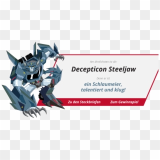 Robots In Disguise - Steeljaw Robots In Disguise, HD Png Download