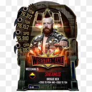 Sheamus S5 25 Wrestlemania35 - Wwe Supercard Wrestlemania 35 Tier, HD Png Download