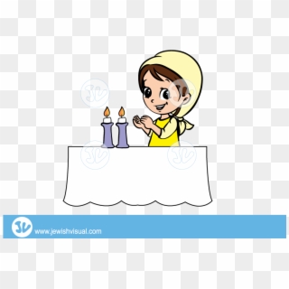 Torah Clipart Shabbat - Cartoon, HD Png Download