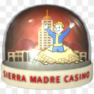 Fallout Nv Sierra Madre Snow Globe - Fallout New Vegas, HD Png Download