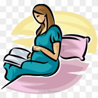 Free Png Pregnancy Png Image With Transparent Background - Pregnant Woman  Reading Cartoon, Png Download - 850x796(#6313948) - PngFind