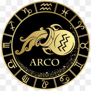Arco - Aquarius Zodiac Sign Logo, HD Png Download