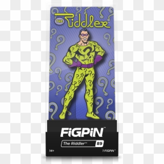 Classic Riddler Figpin Enamel Pin - All Might Figpin, HD Png Download