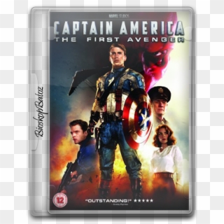 Captain America The First Avenger Mp4 Movies - Captain America 1 Blu Ray, HD Png Download