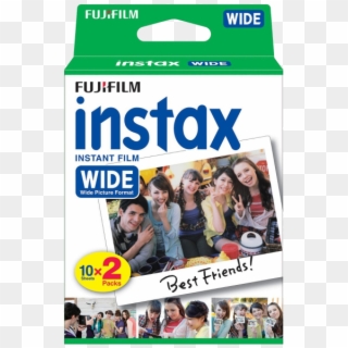 Fujifilm Instax Wide Instant Film Twin Pack - Instax Wide 300 Film, HD Png Download