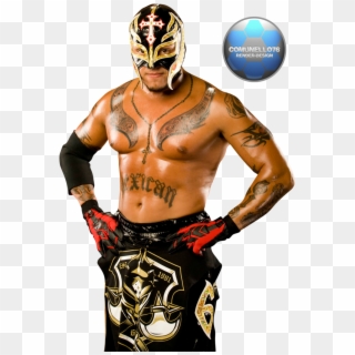 Rey Mysterio Render Photo Reymysterio - Rey Mysterio Rosary Tattoo, HD Png Download