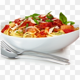 Drawn Macaroni Plate Spaghetti - Plate Of Spaghetti Png, Transparent Png