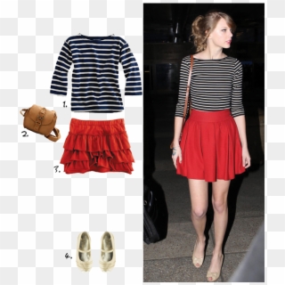 Taylor Swift With Cute Clothes - Taylor Swift Outfits 2011, HD Png Download