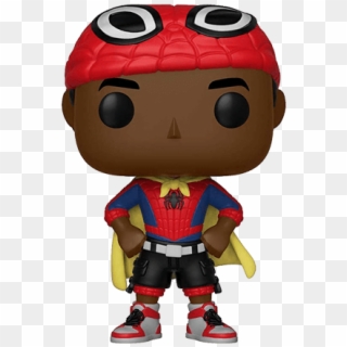 Funko Pop Animated Spider Man Miles Morales 1 - Spiderman Into The Spider Verse Funko, HD Png Download