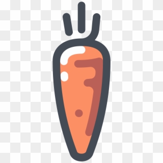 Carrots Clipart Big Carrot - Illustration, HD Png Download