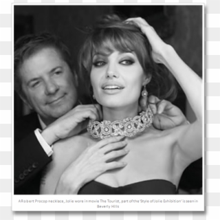 According To Eonline - Angelina Jolie Jewelry Line, HD Png Download