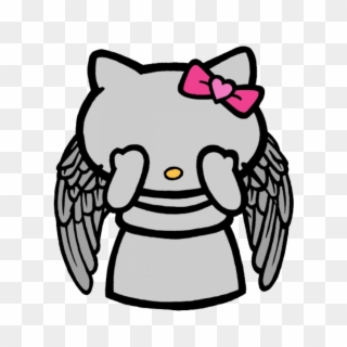 Hello Kitty Angel Dr Clipart Hello Kitty The Doctor - Dr Who Weeping Angels Coloring Sheet, HD Png Download