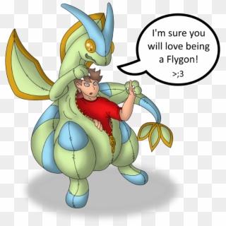 Flygon Boy , Png Download - Fursuit Hypnosis, Transparent Png