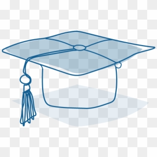 An Illustration Of A Graduation Cap, HD Png Download