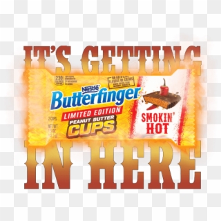 Butterfinger Smokin' Hot Instant Win & Sweepstakes - Butterfinger Candy Bar, HD Png Download