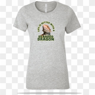 Better Bearded Dragon Ladies Tee - Meatball, HD Png Download