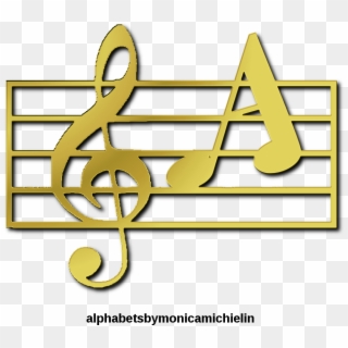 Alfabeto Clave De Sol Png, Treble Clef, Music Note - Graphic Design, Transparent Png