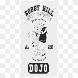 Bobby Hill That's My Purse Beach Towel - Bobby Hill Self Defense Dojo, HD Png Download