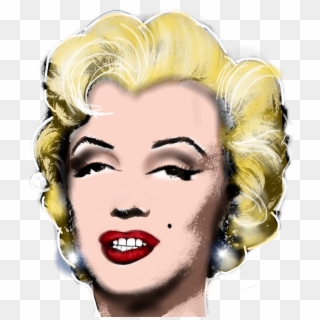 ##marilynmonroe #andywarholstyle #blondebombshell #star - Andy Warhol, Marilyn Monroe 1964, HD Png Download