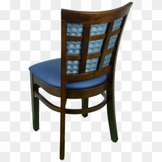 Wood Window Back Chair - Chair, HD Png Download