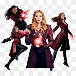 Scarlet Witch No Background, HD Png Download