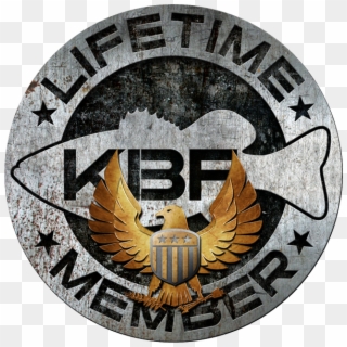 Kbf Lifetime Military Membership - Emblem, HD Png Download