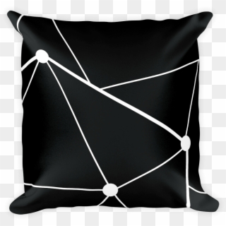 Black & White - Black Pillow Background, HD Png Download