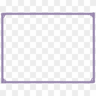 Lilac Rope Frame, HD Png Download