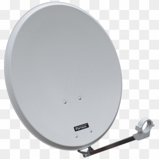 Steel Satellite Dish, Light Grey, Single Lnb Opticum - Television Antenna, HD Png Download
