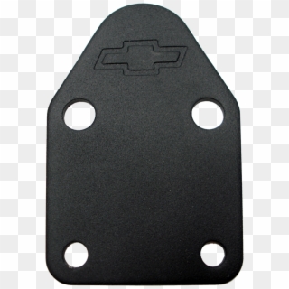 Fuel Pump Block-off Plate Black Crinkle With Bowtie - Knife, HD Png Download