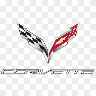 Corvet Clipart Emblem Chevrolet - C7 Corvette Logo, HD Png Download