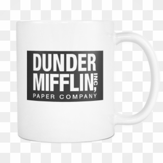 Dunder Mifflin 11oz Mug - Coffee Cup, HD Png Download