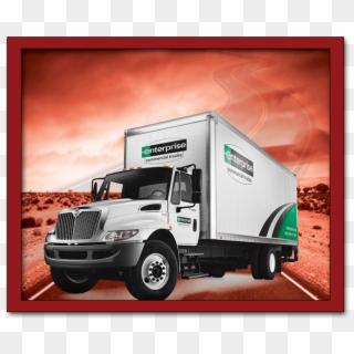 Dry Vans Are The Most Common Type Of Freight Trailers - Enterprise Truck, HD Png Download
