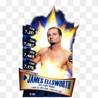 Supercard Jamesellsworth S3 14 Wrestlemania33 - Wwe Supercard Wrestlemania 33, HD Png Download