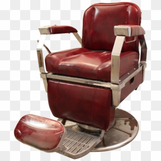 #barber #seat #chair #armchair #freetoedit - Barber Chair, HD Png Download