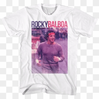 Retro Rocky Balboa T Shirt, HD Png Download