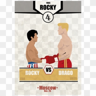 Rocky Vs Drago Rocky Balboa, Sylvester Stallone, My - Rocky Balboa Vs Drago Draw, HD Png Download